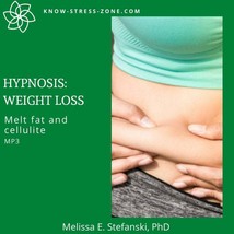 Hypnosis: Weight Loss Melt Fat And Cellulite MP3; Binaural Beats; Self Care; Str - £3.15 GBP