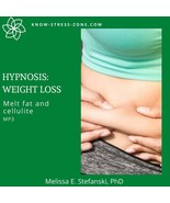 HYPNOSIS: WEIGHT LOSS Melt Fat and Cellulite MP3; Binaural Beats; Self Care; Str - $4.00