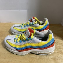 Nike Shoes Youth Size 2.5Y Air Max 95 Light Blue Fury/White GS CK0055 400 - $30.04