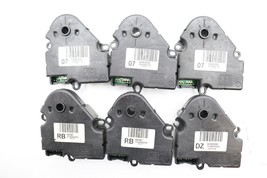 07-14 CHEVROLET TAHOE HVAC AIR VENT DOOR ACTUATORS SET OF 6 Q9734 image 2