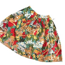 Grace Karin Skirt Womens L Hawaiian Pinup Girl Floral Tropical Retro Alo... - $27.72