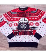 Star Wars Ugly Christmas Sweater sz M Medium Darth Vader Your Lack Of Ch... - $25.00