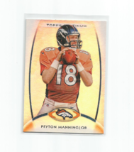 Peyton Manning (Denver Broncos) 2012 Topps Platinum Card #60 - £3.89 GBP
