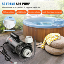 2-Speed SPA Pump 56-Frame AC220-240V 3HP/200GPM High &amp; 0.4HP/100GPM Low,... - $280.99