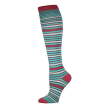 Multi Stripe Knee High Socks (Bamboo Fiber) - £5.98 GBP