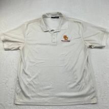 Glendale College Track &amp; Field XL Vos Polo Shirt Short Sleeve White Men - $235.42 MXN