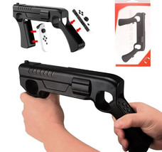 Nintendo Switch NES Shooting Game Gun Controller Joy-Con Hand Grip 1 BLACK - €7,64 EUR