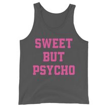 Sweet But Psycho Unisex Tank Top Black - £19.72 GBP+