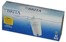 OEM Genuine Brita Pitcher Replacement Water Filters Cartridges - Box of 5 Pack - $23.75