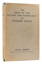 Lionel Robbins An Essay On The Nature And Significance Of Economic Science 2nd - £154.58 GBP