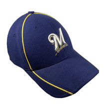 Milwaukee Brewers 39thirty New Era Official Batting Practice Hat Cap Small/Med - £11.32 GBP