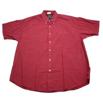 Wrangler Shirt Mens XL Extra Red Plaid Hike Western Outdoors Workwear Button Up - £13.97 GBP