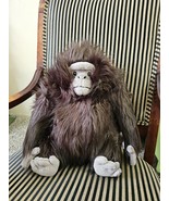 Jellycat Gomez Gorilla Plush Stuffed Animal 13&quot; x 16&quot; Retired Rare HTF N... - $208.33 CAD