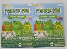Lot Of 2 Dudleys Toadly Fun Easter Egg Decorating Kit - $16.68