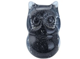 Swedish Art Glass Owl Paperweight - £52.47 GBP