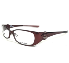 Oakley Gafas Monturas Revere 22-206 Mate Baya Rojo Rectangular 50-16-130 - £89.39 GBP