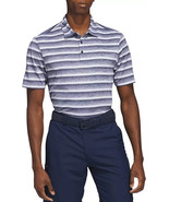 Adidas Mens Two Color Stripe Golf Polo Shirt Collegiate Navy White Size XXL - $40.73 CAD