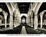 RPPC Parrocchia Chiesa S. Mary Maddalena Taunton England Regno Unito Pos... - $3.02