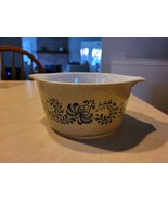 Vintage Homestead Tan and Blue Pyrex 473-B Bowl - £14.94 GBP