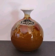 Vintage Signed Ooak Dryden Original Hot Springs Ark Pottery Bud Vase 76 Loi - £27.60 GBP