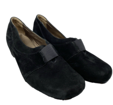 Josef Seibel Women's Black Suede Comfort Shoe #87460 Euro 40, US 9 - $28.49