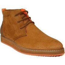 Mens Tayno Modern Chukka Boot Micro Suede Soft Comfortable Cushion Troupe Camel image 3