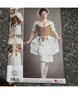 SIMPLICITY PATTERN 8579 18TH CENTURY CORSET PANNIERS SIZES  4 6 8 10 12 ... - $179.51 MXN