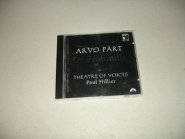 ARVO PÄRT De Profundis Theatre Of Voices Paul Hillier (CD, 1997) Tested, Good - £4.73 GBP