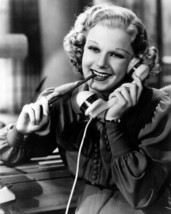 Jean Harlow flirty on phone 24X36 Poster - £22.81 GBP