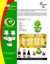 MSR Vbi- Anti-flu,Froid,Toux ,Mal de Gorge,Asthme,Frissons & Fever- ( 30) image 2