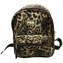 Nwt Fila Msrp $64.99 Amador Animal Print School Sport Women&#39;s Black Backpack - £20.09 GBP