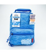 Fit and Fresh Machine Washable Lunch Bag 2 Containers Included Heathered... - $24.89 CAD