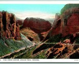 Pesce Creek Canyon Apache Sentiero Az Arizona Unp Non Usato Wb Cartolina... - $5.08