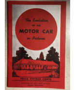 EVOLUTION OF THE MOTOR CAR IN PICTURES vintage 40-page 1937 illustrated ... - $27.59 CAD