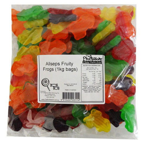 Allseps Jelly 1kg - Fruity Frogs - $40.13