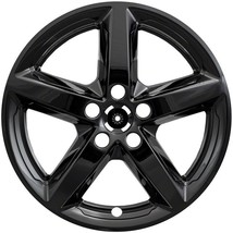 One 2016-2019 Ford Explorer # IMP-419BLK 18&quot; Alloy Wheel Gloss Black Wheel Skin - £29.75 GBP