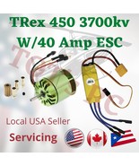F2835 3700 - 4000KV Motor With 40Amp ESC For ALIGN TREX /Clone T-rex 450... - $32.57 CAD