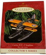 CURTISS R3C-2 Seaplane Sky&#39;s the Limit Hallmark Keepsake Ornament 1999 N... - £15.79 GBP