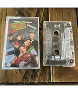 New Kids On The Block Merry Christmas Cassette Tape 1989 Vintage Pop Boy... - $7.66