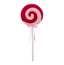 December Diamonds 08-08613 Pink Swirl 33&quot; Lollipop Pick Candy Shop Home Decor - £29.84 GBP