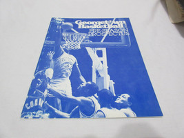1983-84 Patrick Ewing Georgetown Basketball Pre-Season Prospectus Magazine - £23.58 GBP