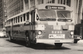 Bus Chicago Transit Authority CTA #5295 Route 126 Michigan Van Buren Photo Pepsi - £7.09 GBP