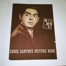Eddie Cantor Picture Book 1933 Nbc Radio Large Fan Foldout - £22.25 GBP