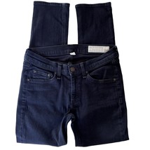 Rag &amp; Bone Women&#39;s Coal Skinny Jeans Size 26 Button Fly Cotton Denim Des... - $44.99