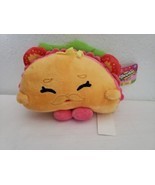 Moose Shopkins 7&quot; Terrie Taco Plush Stuffed Food Toy Tag Attached - £10.88 GBP