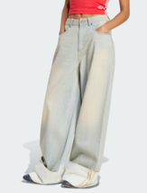 adidas Originals Vintage Wide Leg Jeans Women's Casual Pants Lifestyle K... - $199.71