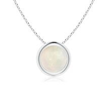ANGARA 0.5Ct Natural Opal Pendant Necklace for Women in Silver | 18"Chain - $189.05+