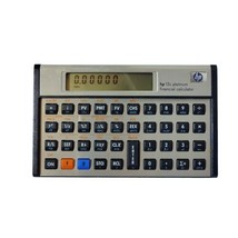 HP 12C Platinum Financial Calculator Hewlett Packard - $27.00