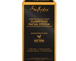 SheaMoisture African Black Soap Face Wash Regimen Kit - Shea Moisture So... - £14.85 GBP