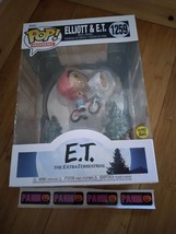 Funko Pop Moment E.T. The Extra-Terrestrial GITD Elliott &amp; E.T. Flying #1259 - £39.32 GBP